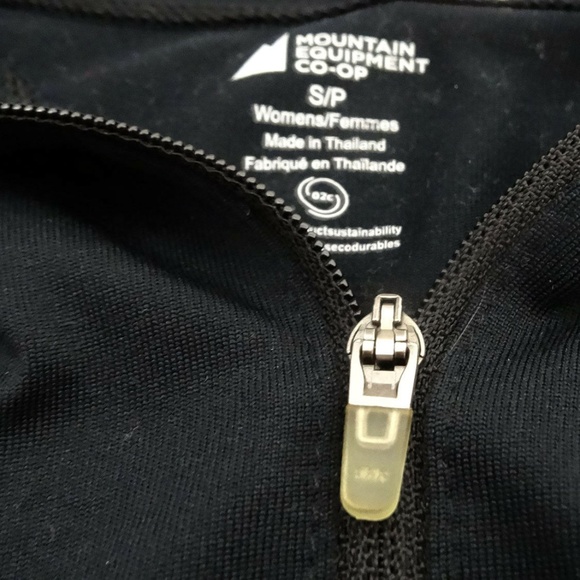Mountain Equipment Co-Op Black1/2ZipRunning Hooded - Picture 5 of 6